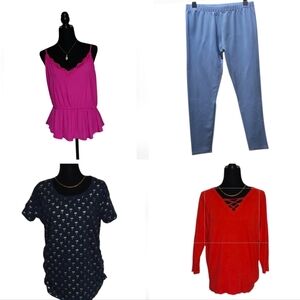 4 Piece Bundle Lot Of Clothes {NWOT & EUC} Size Large